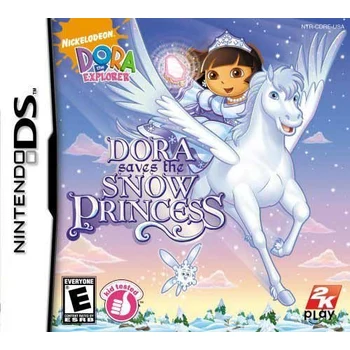 2k Games Dora the Explorer Dora Saves the Snow Princess Nintendo DS Game